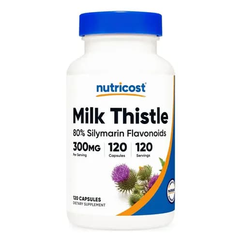 Nutricost Milk Thistle 80% Silymarin 300mg Capsules in Pakistan