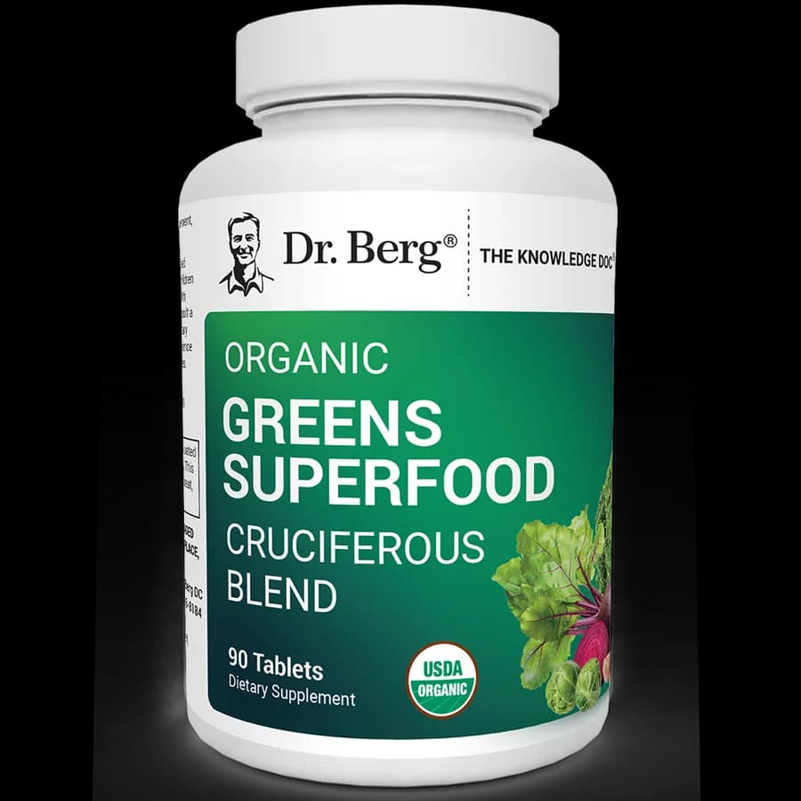 Dr. Berg Organic Greens Superfood Cruciferous Blend
