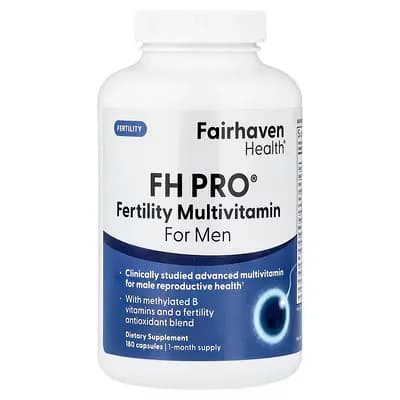 Fairhaven Health FH PRO Fertility Multivitamin for Men