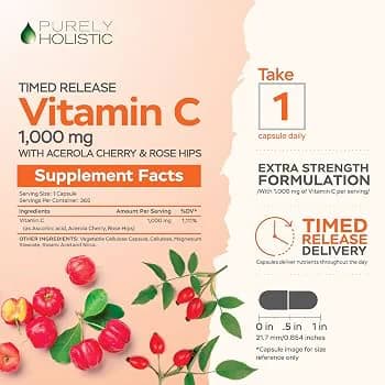 Purely Holistic Vitamin C 1000 mg