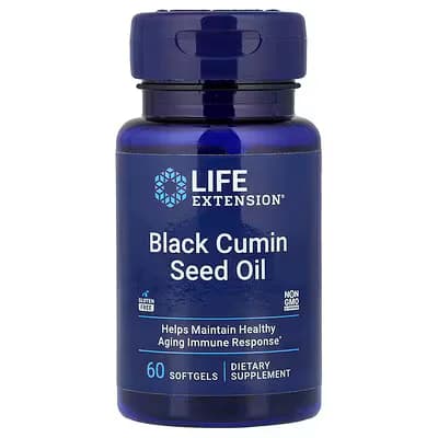 Life Extension Black Cumin Seed Oil Softgels
