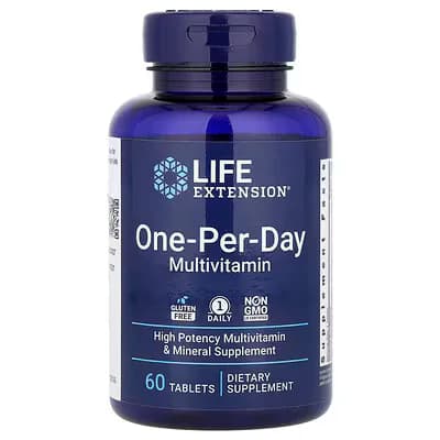 Life Extension One-Per-Day Multivitamin Tablets