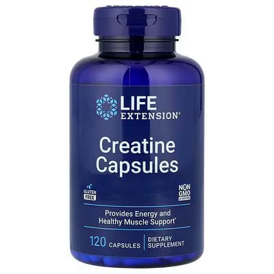 Life Extension Creatine Monohydrate Capsules
