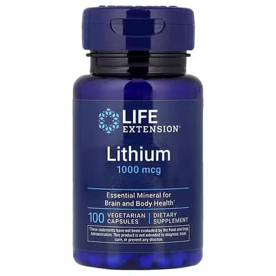 Life Extension Lithium 1000mcg