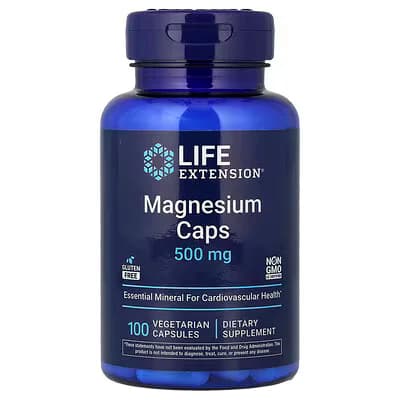 Life Extension Magnesium 500mg Capsules