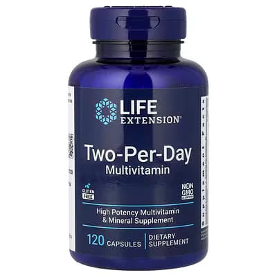 Life Extension Two-Per-Day Multivitamin Capsules