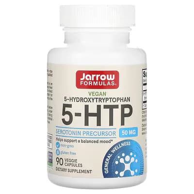 Jarrow Formulas 5-HTP 50 mg – Serotonin Precursor