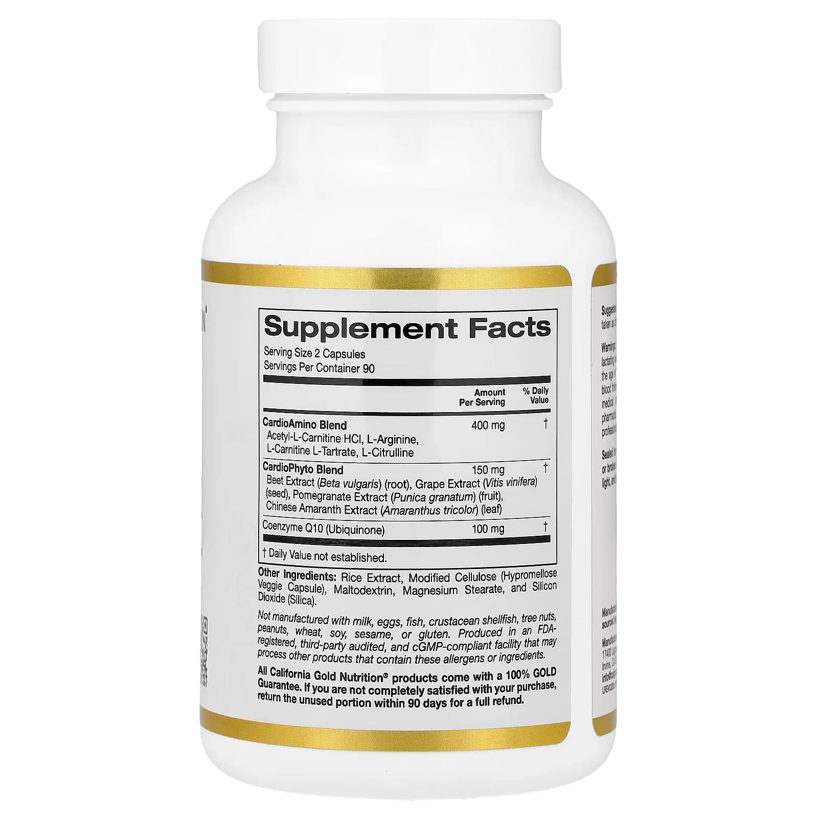 California Gold Nutrition Cardio Complex 180 Capsules in Pakistan at Well Mart