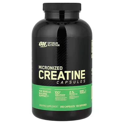 Optimum Nutrition Micronized Creatine Capsules 100 Capsules in Pakistan at Well Mart