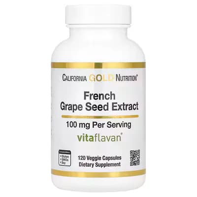 California Gold Nutrition French Grape Seed Extract 100mg In Pakistan