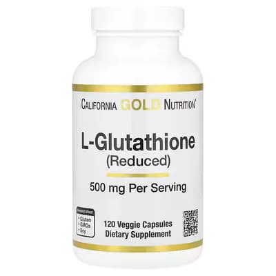 California Gold Nutrition L-Glutathione (Reduced) 500 mg 30 Capsules in Pakistan at Well Mart