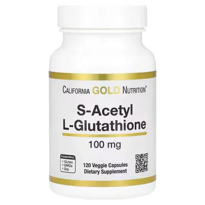 California Gold Nutrition S-Acetyl L-Glutathione 120 Capsules in Pakistan at Well Mart
