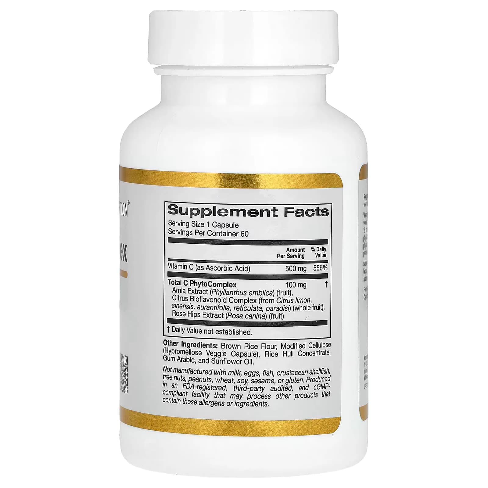 California Gold Nutrition total c complex Capsules In Pakistan - Well Mart