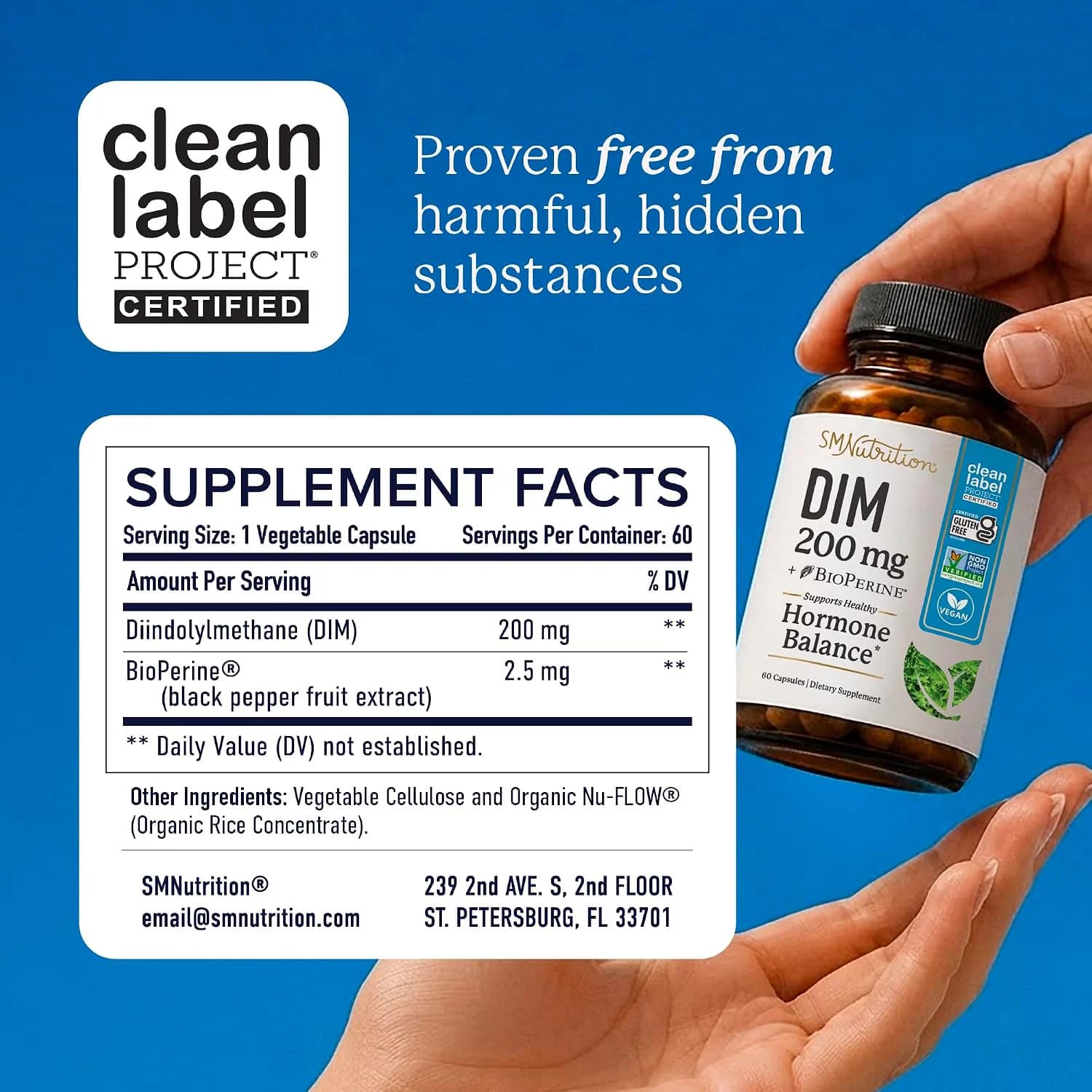 Sm Nutrition Dim 200 Mg Estrogen Balance in Pakistan - Well Mart