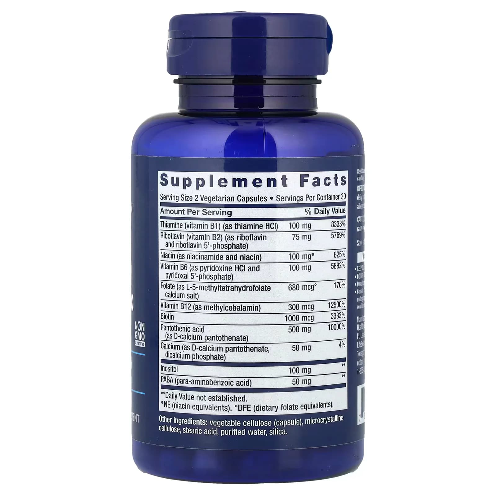 Life Extension BioActive Complete B-Complex Capsules