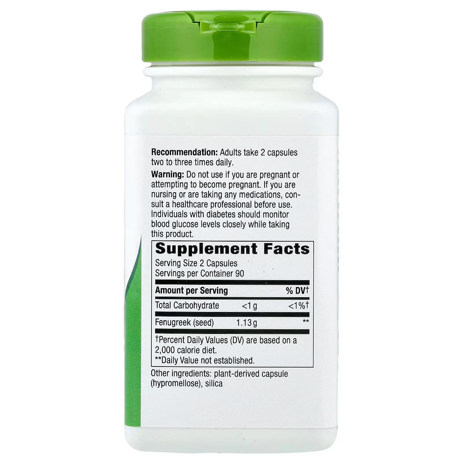 Nature’s Way Fenugreek Seed 610mg Capsules  price in Pakistan