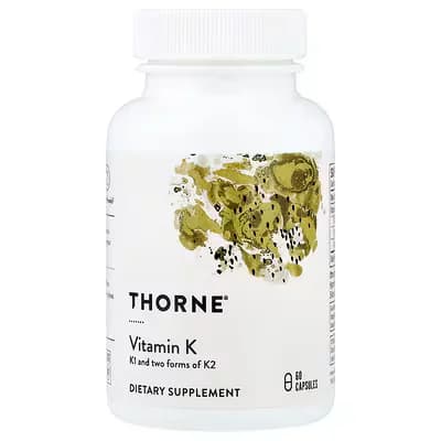 Thorne Vitamin K 60 Capsules Price In Pakistan - Well Mart