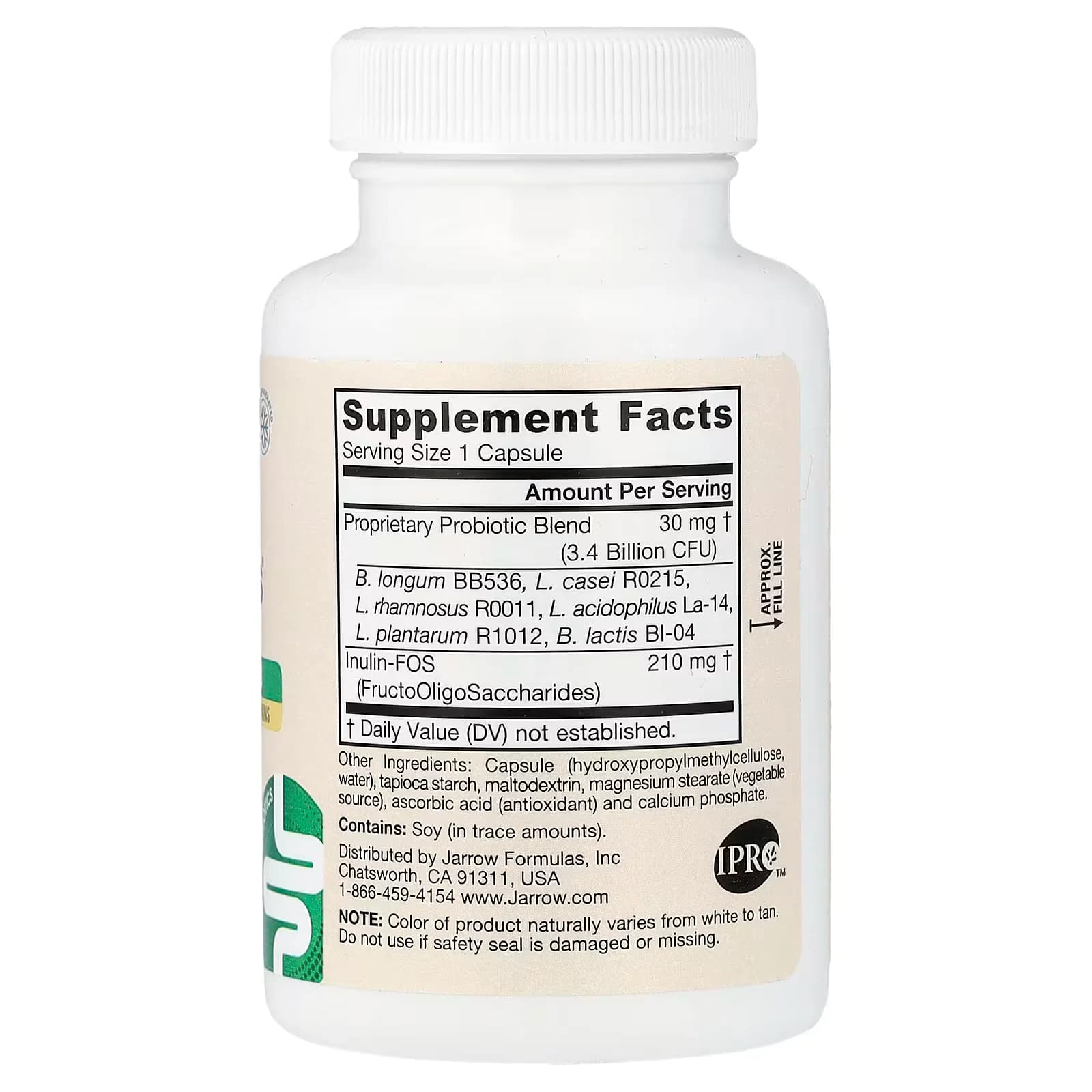 Jarrow Jarro-Dophilus + FOS 3.4 Billion CFU Capsules in Pakistan