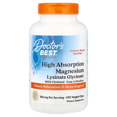 Doctor’s Best Magnesium Lysinate Glycinate Capsules In Pakistan