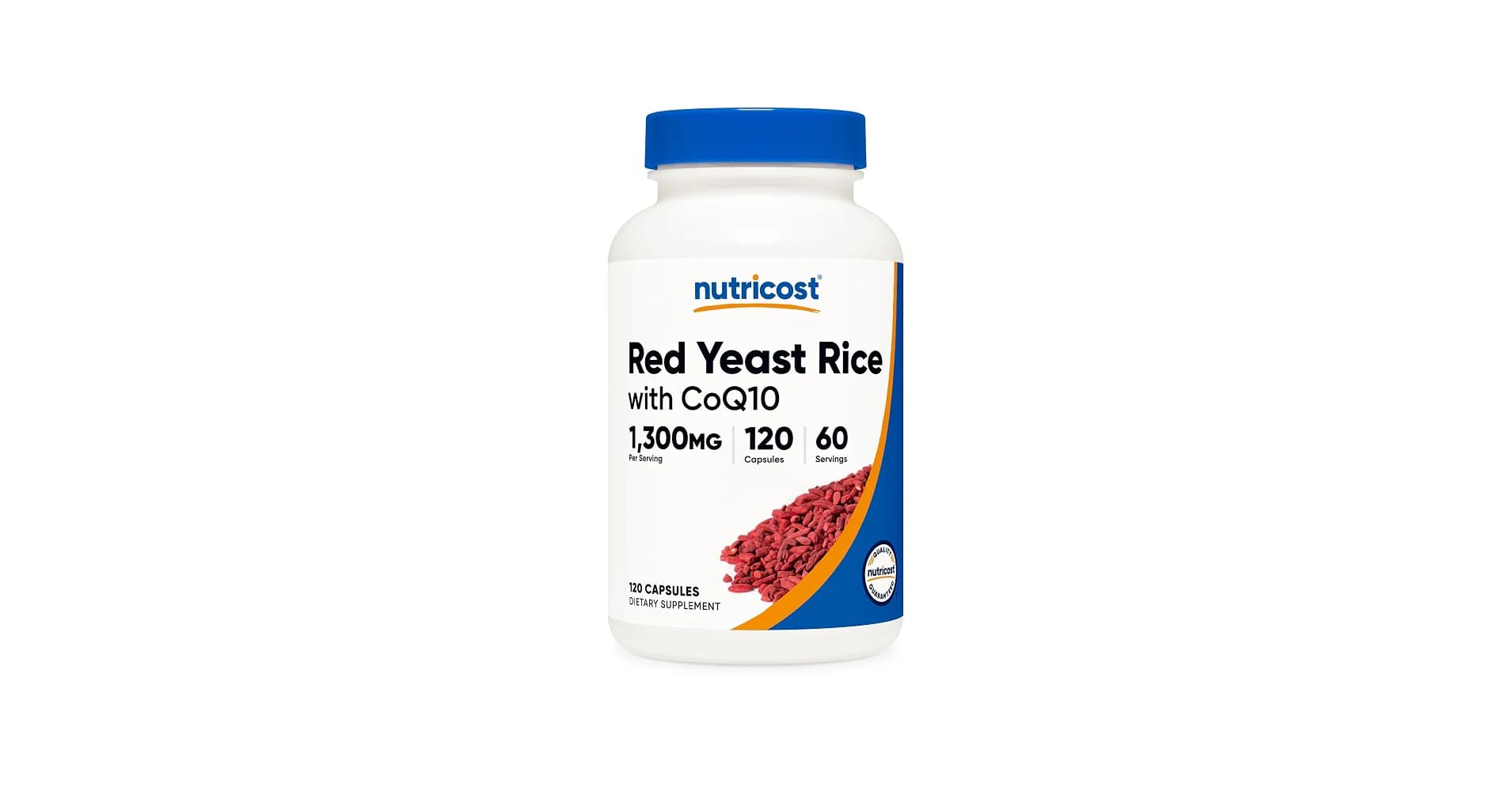 Original Nutricost Red Yeast Rice with CoQ10 1300mg Capsules price in Pakistan