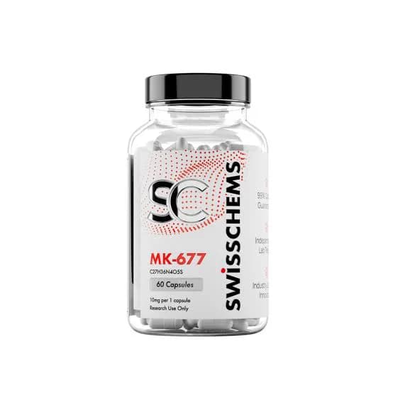 Swisschems MK-677 (Ibutamoren) 600mg Capsules in Pakistan