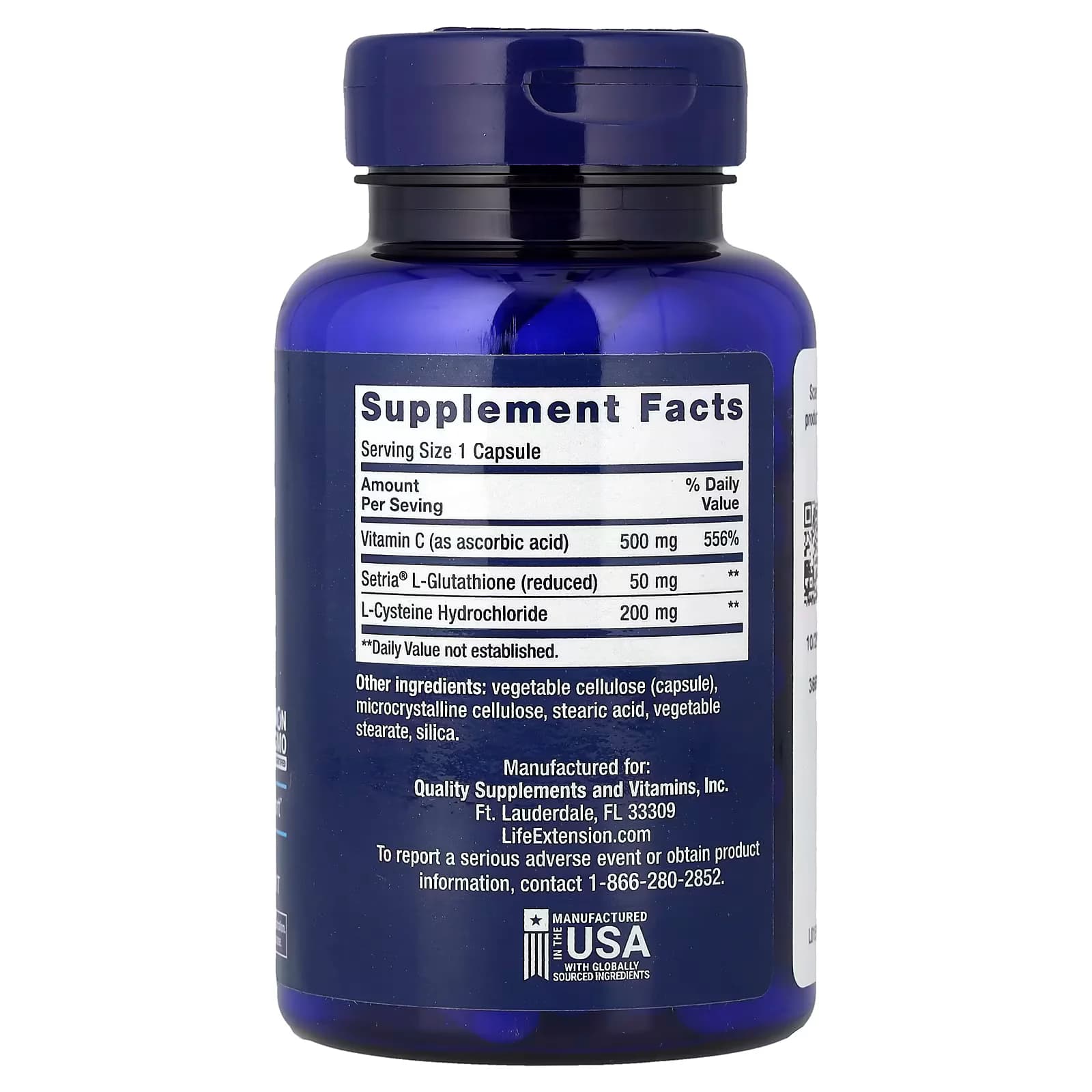 Life Extension Glutathione, Cysteine &amp; C
