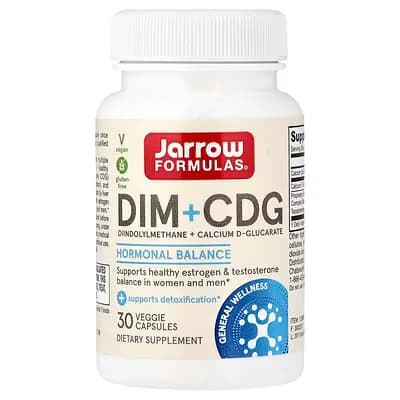 Jarrow Formulas DIM Plus CDG – Supports Estrogen Balance &amp; Healthy