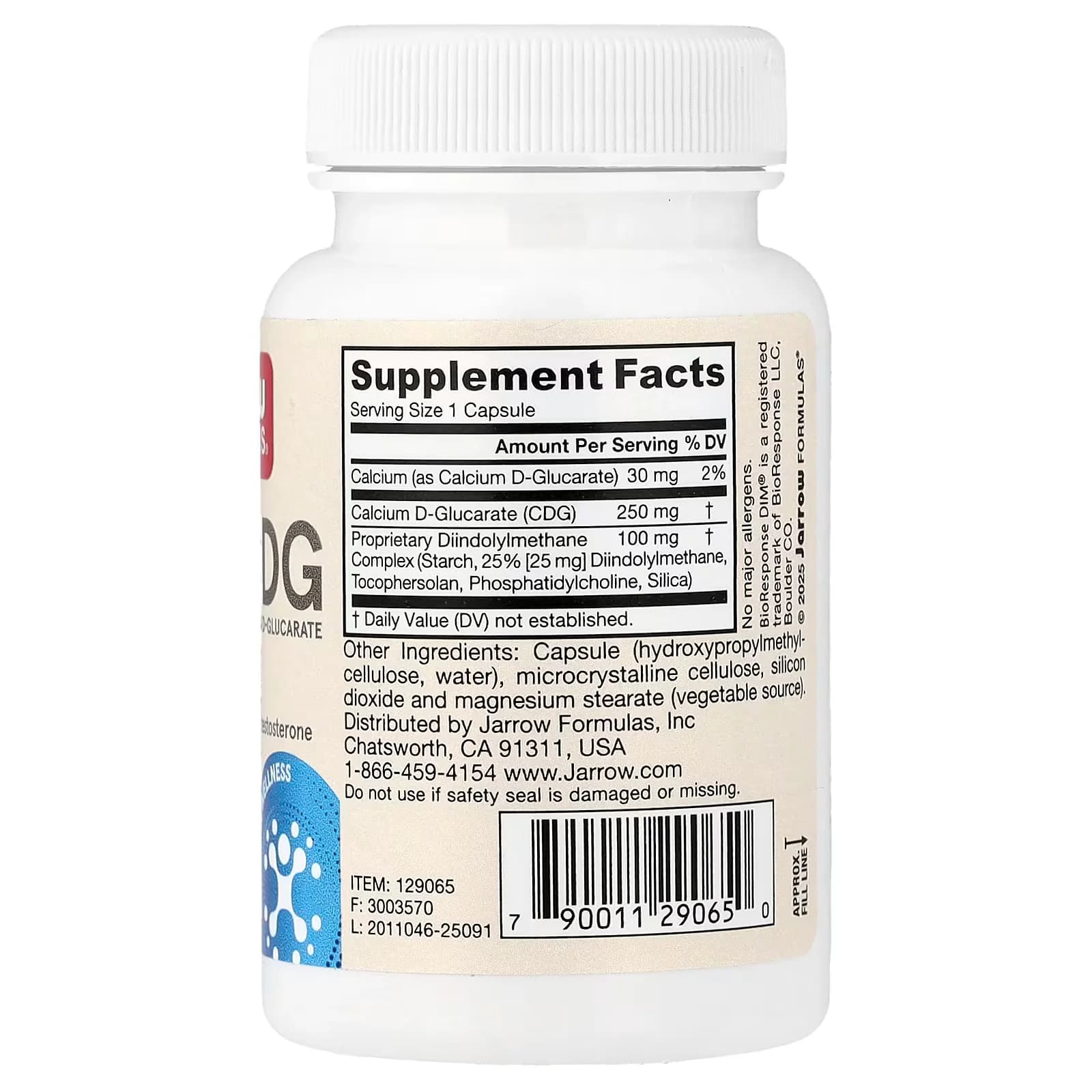 Jarrow Formulas DIM Plus CDG – Supports Estrogen Balance &amp; Healthy