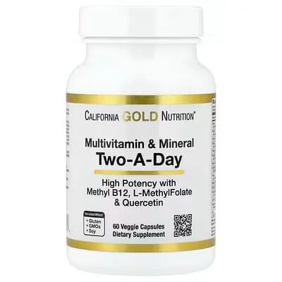California Gold Nutrition Multivitamin & Mineral Two-A-Day 180 Capsules in Pakistan at Well Mart