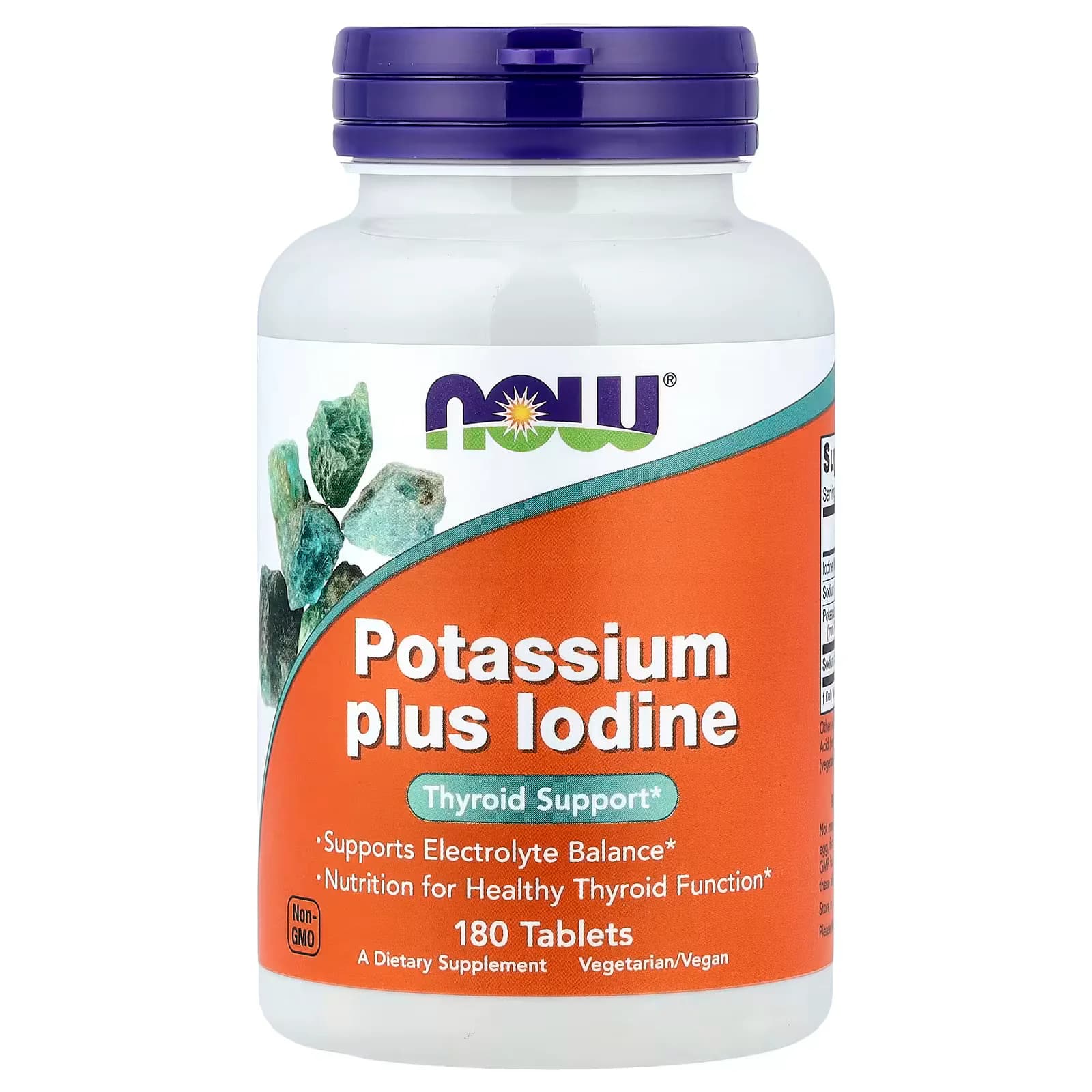 NOW Foods Potassium Plus Iodine 180 Tablets Price in Pakistan