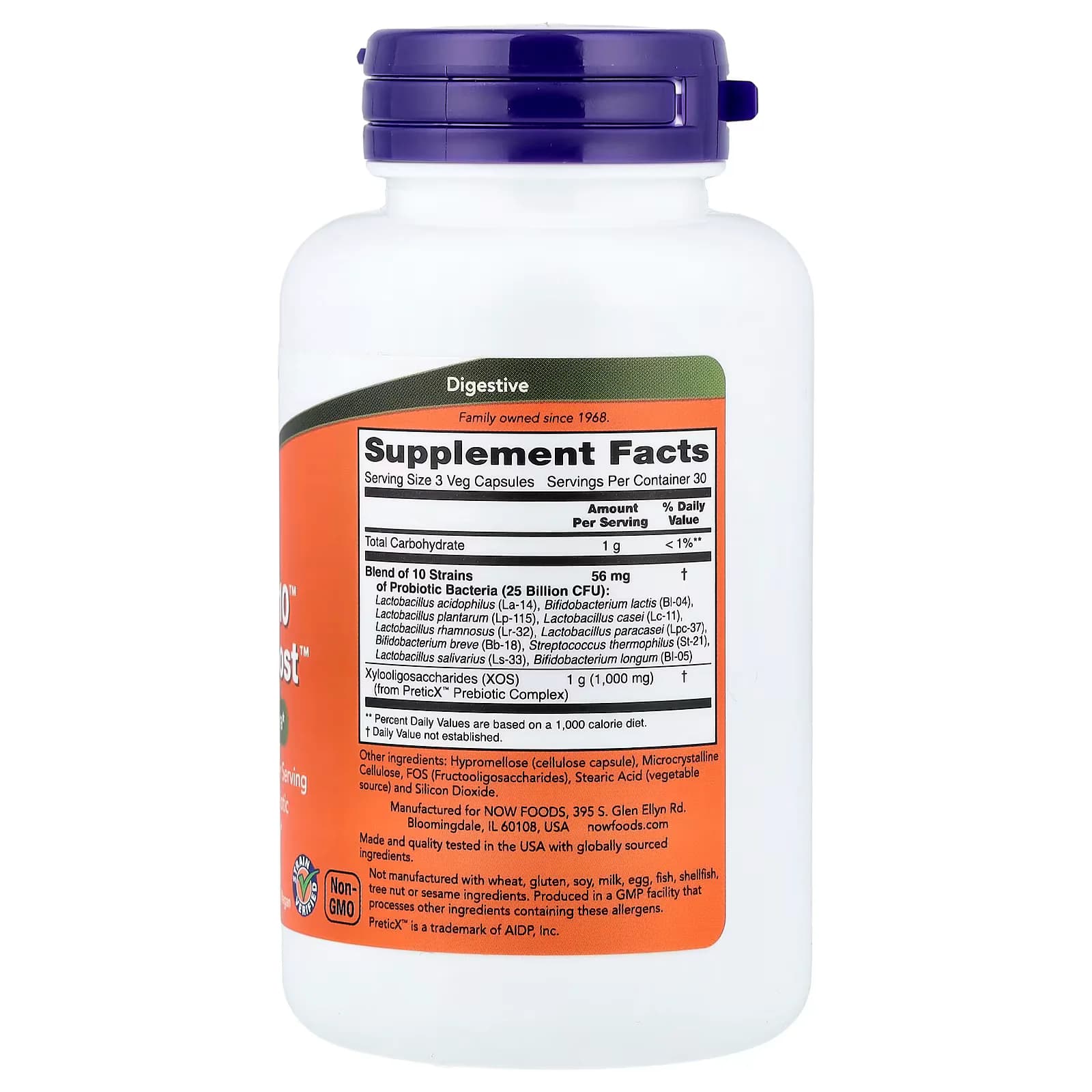 NOW Foods Probiotic-10 & Bifido Boost 90 Veg Capsules | Buy in Pakistan