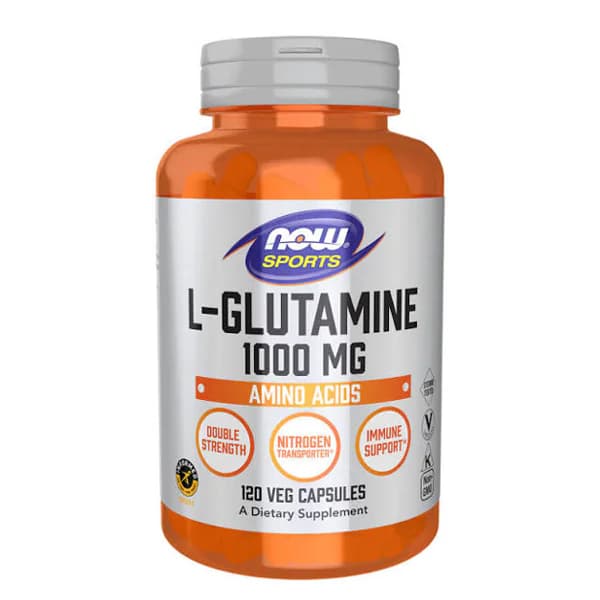 NOW Foods Sports L-Glutamine Veg Capsules | Buy in Pakistan