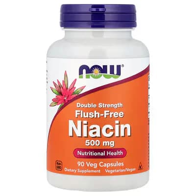 NOW Foods Flush-Free Niacin Veg Capsules | Buy in Pakistan