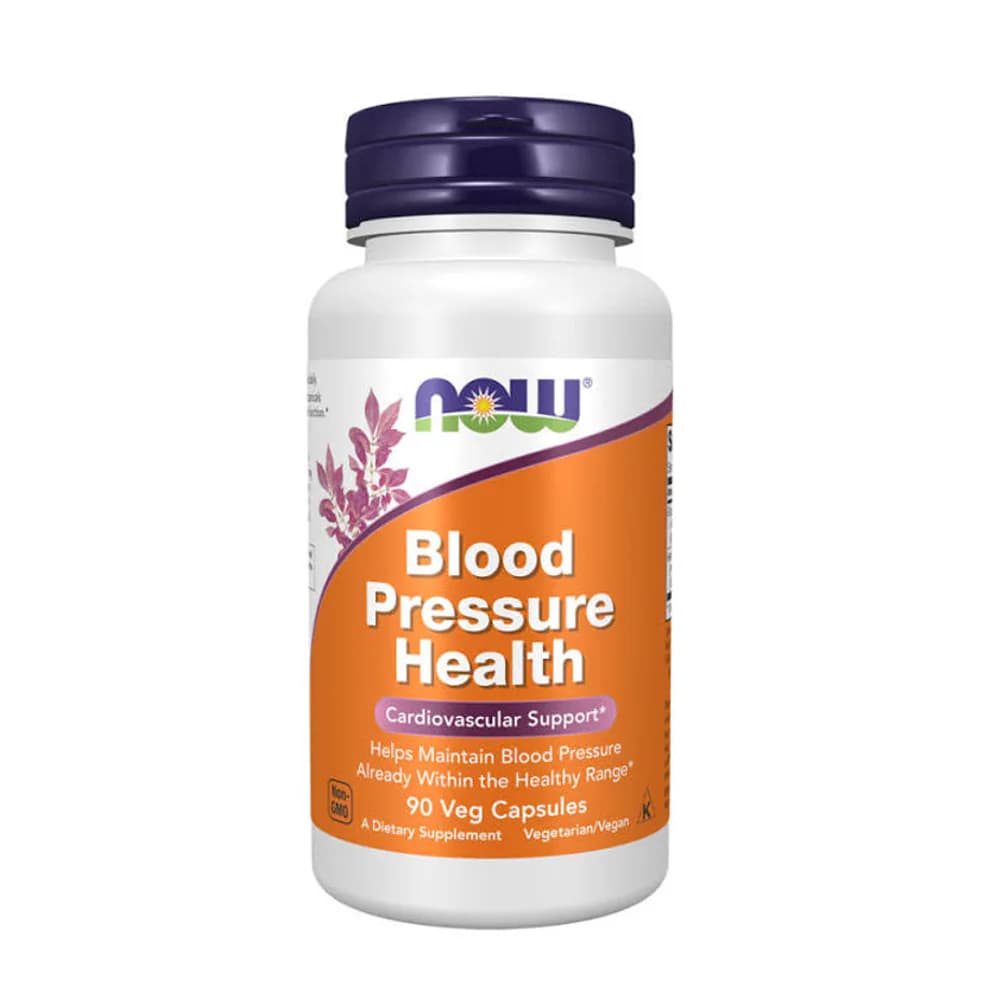 NOW Foods Blood Pressure Health 90 Veg Capsules | Buy in Pakistan