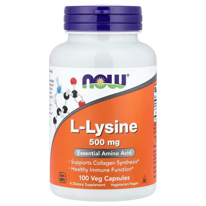 NOW Foods L-Lysine Tablets | Buy in Pakistan
