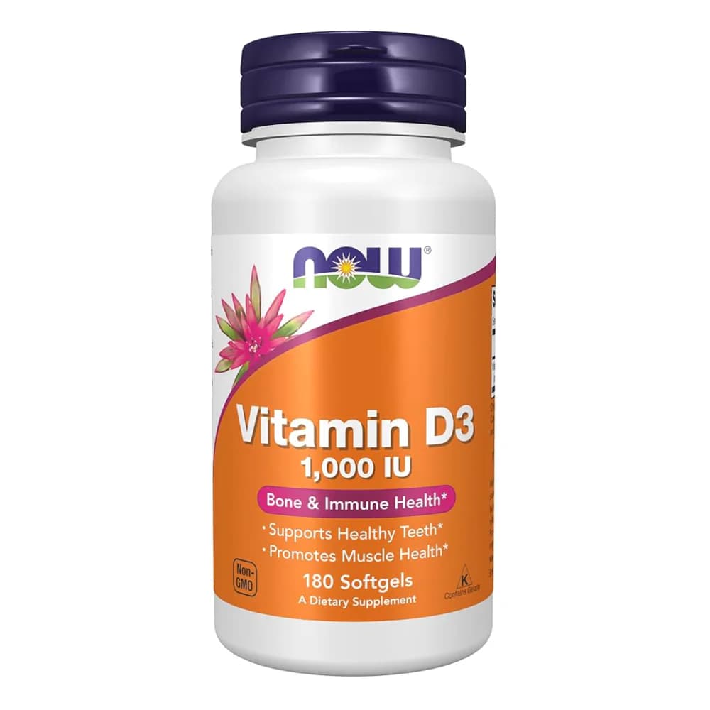 NOW Foods Vitamin D-3 High Potency Softgels | Buy in Pakistan