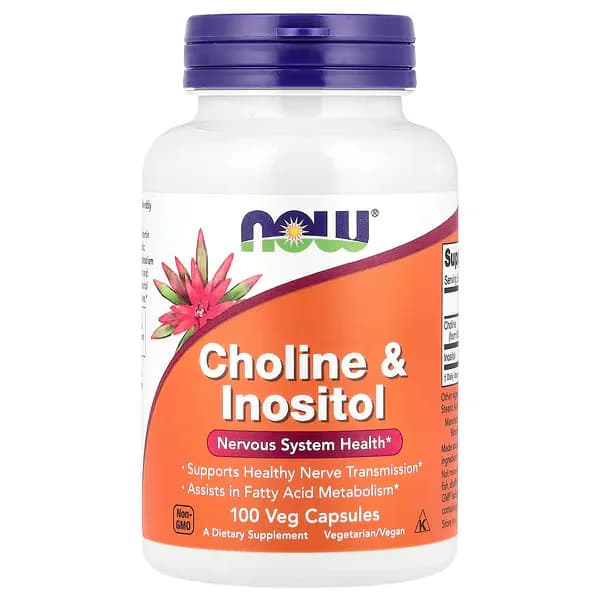 NOW Foods Choline & Inositol Veg Capsules in Pakistan