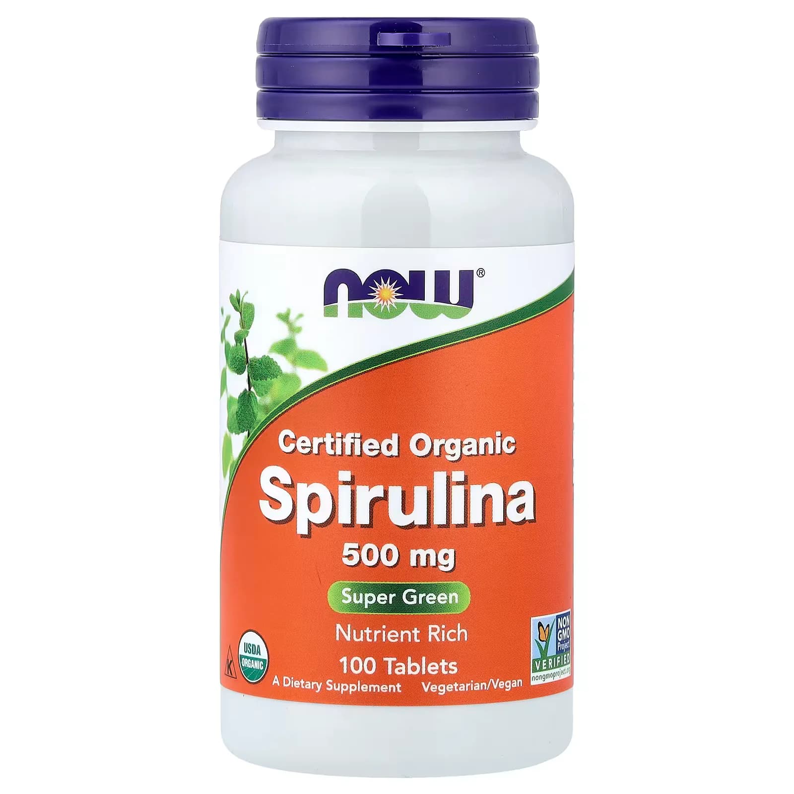 NOW Foods Certified Organic Spirulina Tablets | Buy in Pakistan