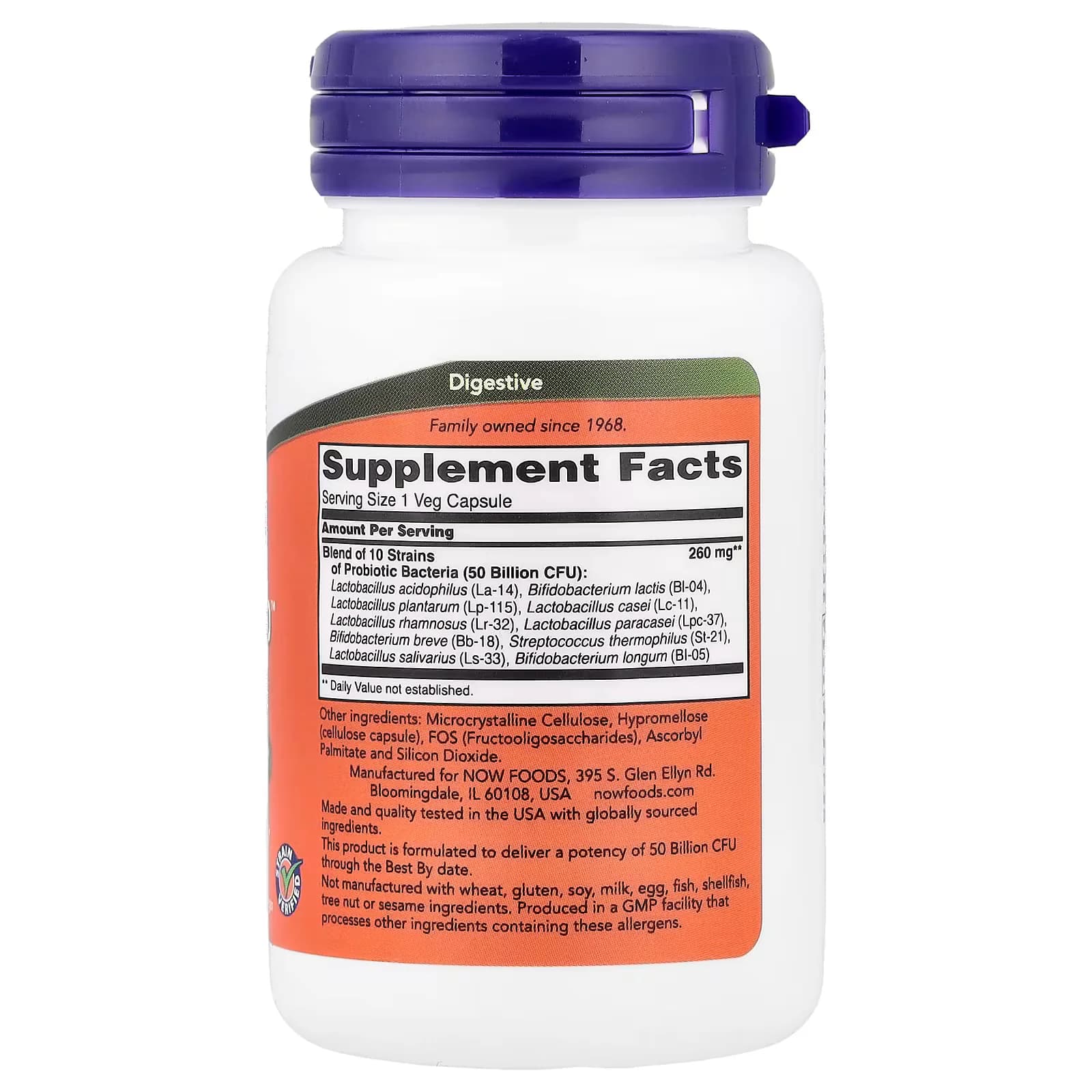NOW Foods Probiotic-10 50 Billion in Pakistan,