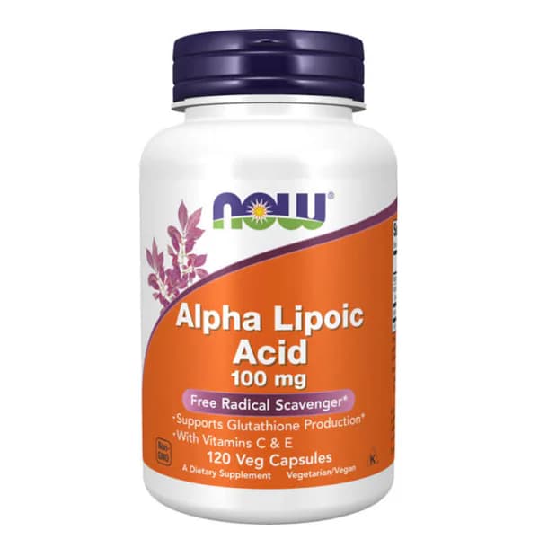 NOW Foods Alpha Lipoic Acid Veg Capsules | Buy in Pakistan