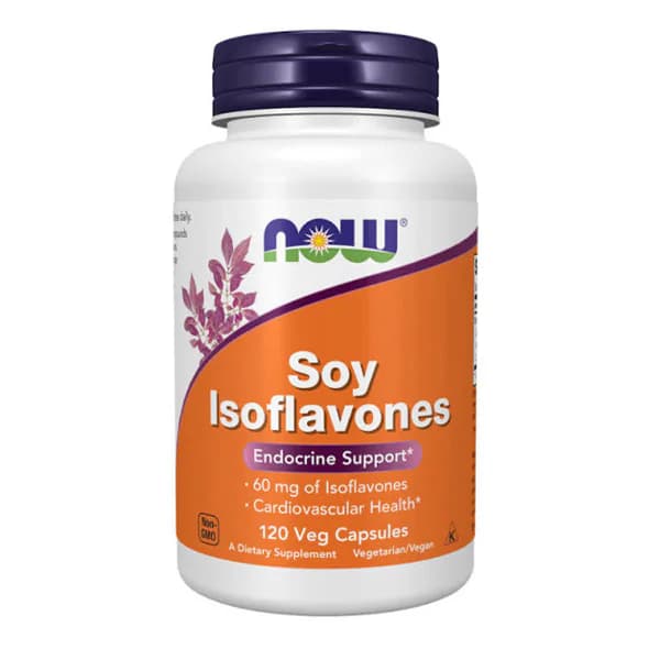 NOW Foods Soy Isoflavones 60 mg 120 Veg Capsules | Buy in Pakistan