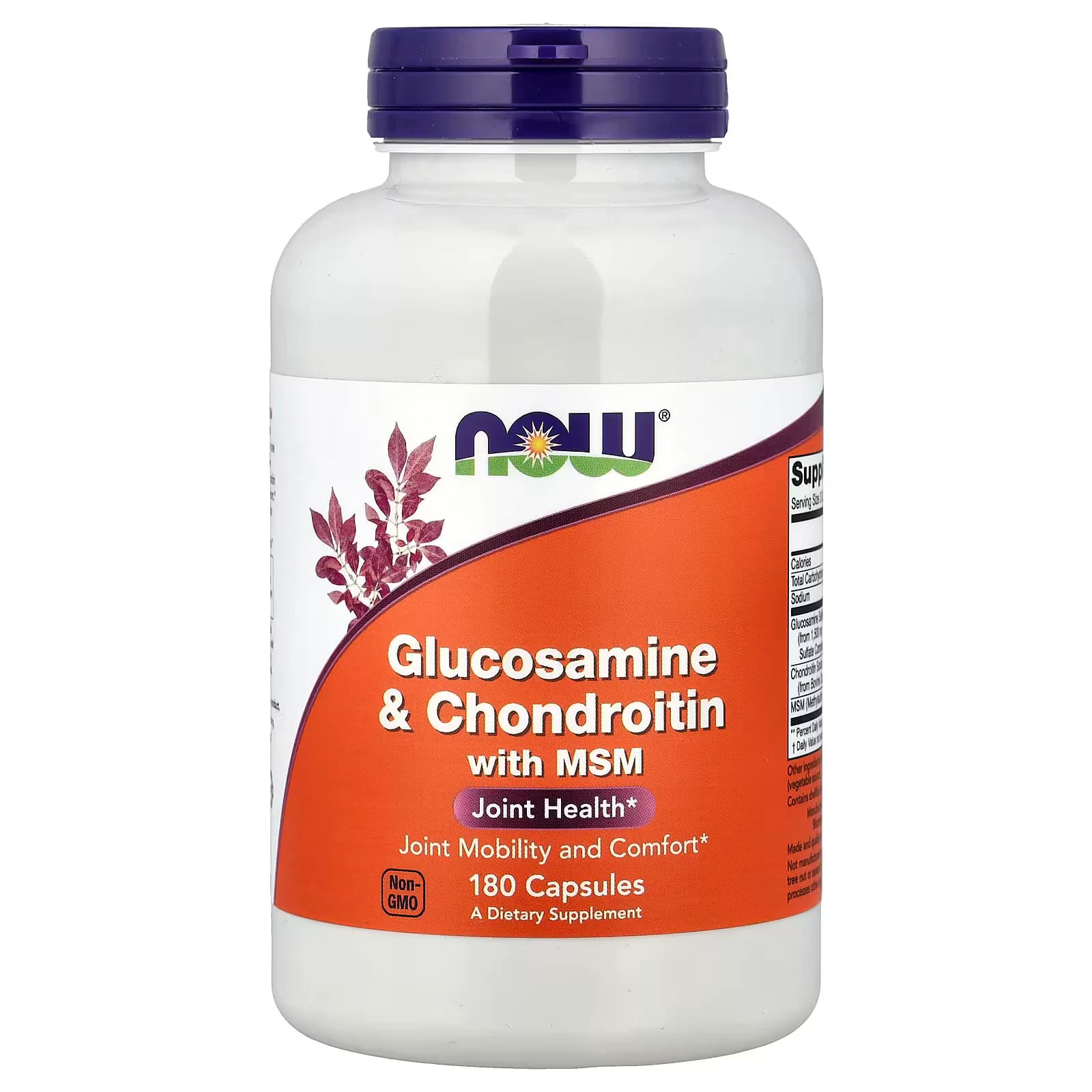 NOW Foods Glucosamine Chondroitin with MSM Capsules | Buy in Pakistan