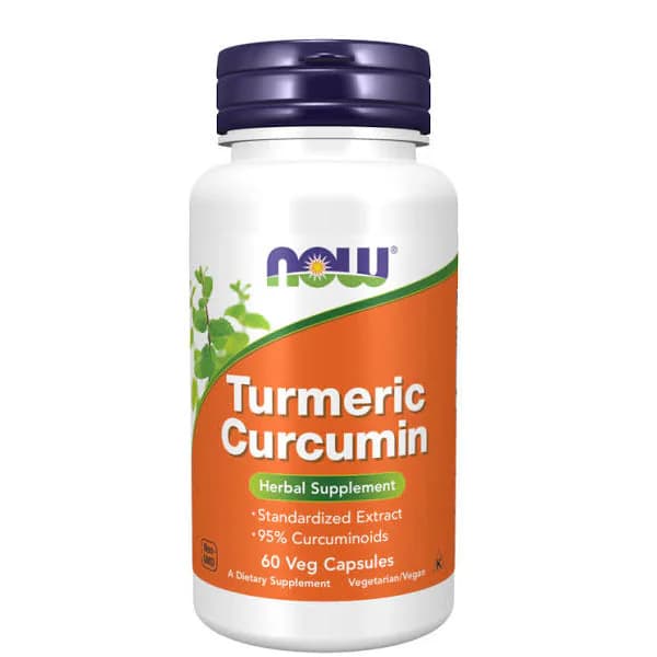 NOW Foods Turmeric Curcumin 120 Veg Capsules | Buy in Pakistan