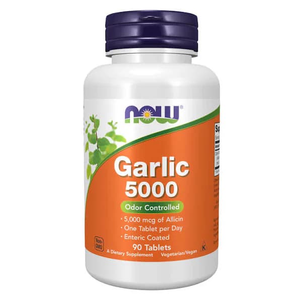 NOW Foods Garlic 5000 90 Tablets | Buy in Pakistan