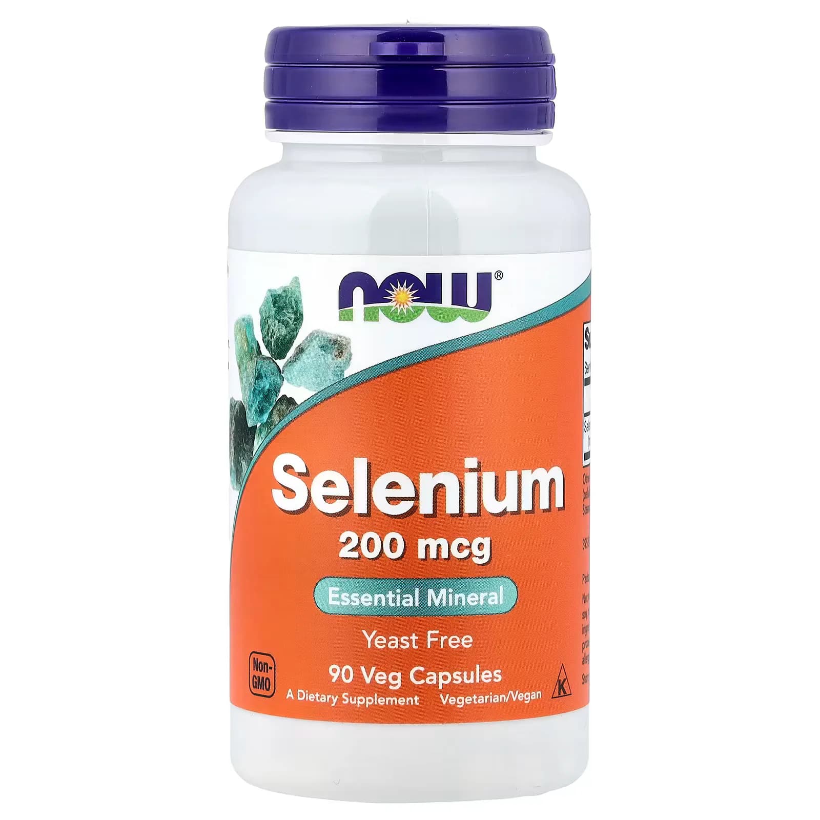 NOW Foods Selenium 200 mcg 90 Veg Capsules | Buy in Pakistan