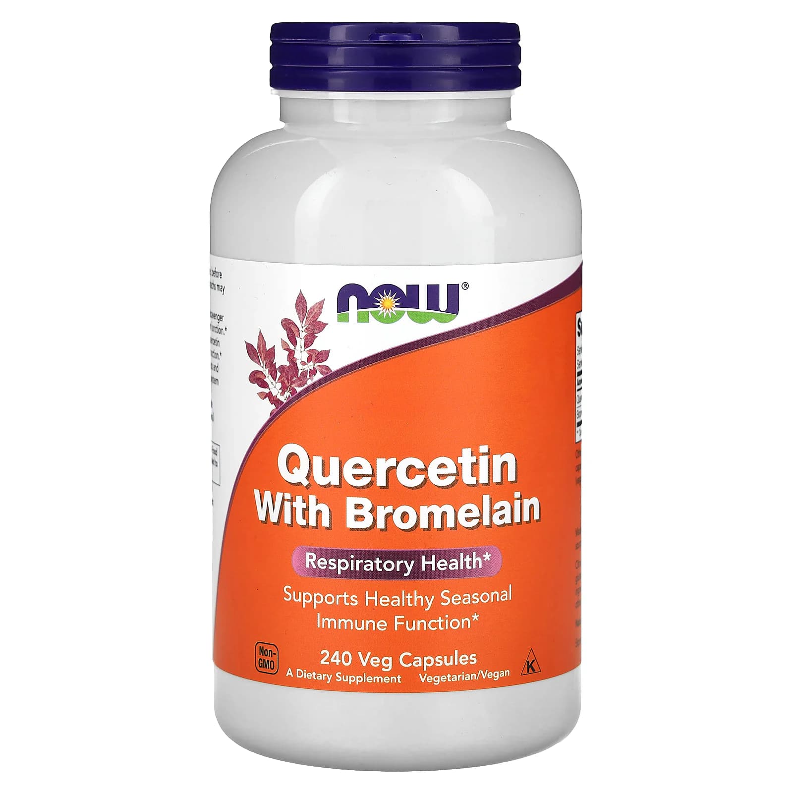 NOW Foods Quercetin with Bromelain 240 Veg Capsules | Buy in Pakistan