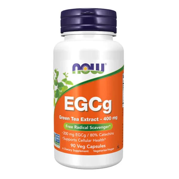 NOW Foods EGCg Green Tea Extract 400 mg Veg Capsules | Buy in Pakistan