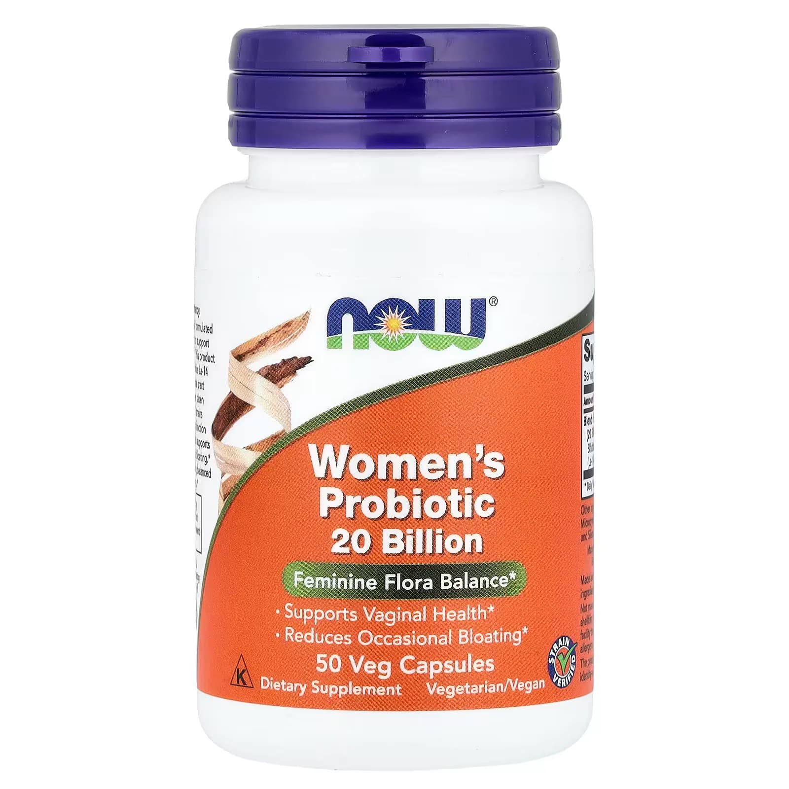 NOW Foods Women's Probiotic 20 Billion 50 Veg Capsules | Buy in Pakistan