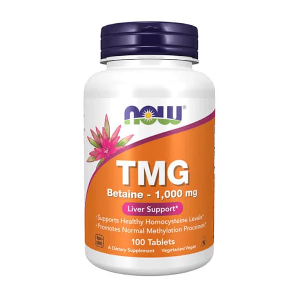 NOW Foods TMG Betaine 1000 mg 100 Tablets | Buy in Pakistan