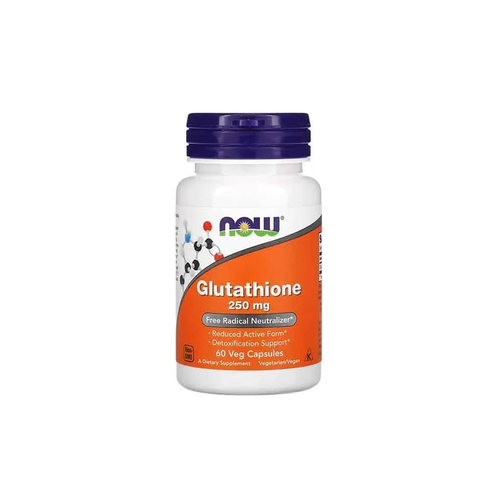 NOW Foods Glutathione 250 mg 60 Veg Capsules | Buy in Pakistan